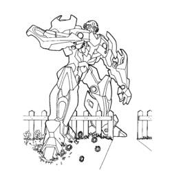 Disegno da colorare: Robot (Caratteri) #106734 - Pagine da Colorare Stampabili Gratuite