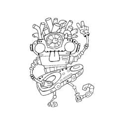 Disegno da colorare: Robot (Caratteri) #106741 - Pagine da Colorare Stampabili Gratuite