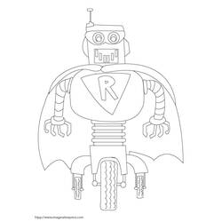 Disegno da colorare: Robot (Caratteri) #106750 - Pagine da Colorare Stampabili Gratuite