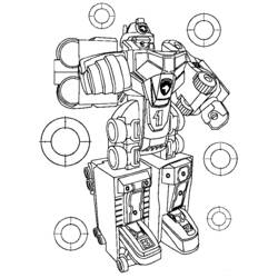 Disegno da colorare: Robot (Caratteri) #106756 - Pagine da Colorare Stampabili Gratuite