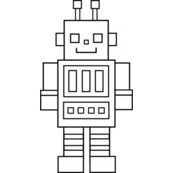 Disegno da colorare: Robot (Caratteri) #106763 - Pagine da Colorare Stampabili Gratuite