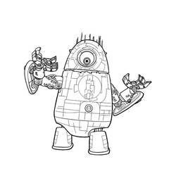 Disegno da colorare: Robot (Caratteri) #106767 - Pagine da Colorare Stampabili Gratuite