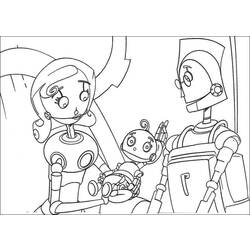 Disegno da colorare: Robot (Caratteri) #106788 - Pagine da Colorare Stampabili Gratuite