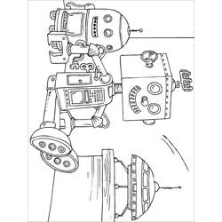 Disegno da colorare: Robot (Caratteri) #106874 - Pagine da Colorare Stampabili Gratuite