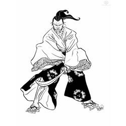Disegno da colorare: Samurai (Caratteri) #107296 - Pagine da Colorare Stampabili Gratuite