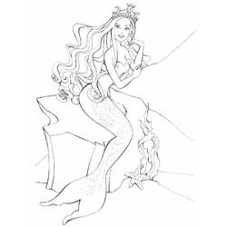 Disegno da colorare: Sirena (Caratteri) #147159 - Pagine da Colorare Stampabili Gratuite