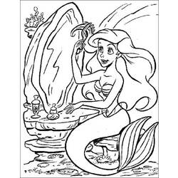Disegno da colorare: Sirena (Caratteri) #147175 - Pagine da Colorare Stampabili Gratuite