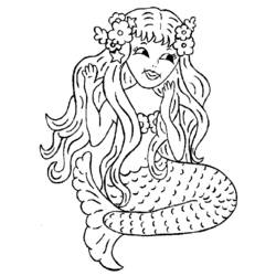 Disegno da colorare: Sirena (Caratteri) #147176 - Pagine da Colorare Stampabili Gratuite