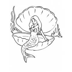 Disegno da colorare: Sirena (Caratteri) #147178 - Pagine da Colorare Stampabili Gratuite