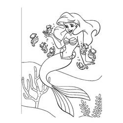 Disegno da colorare: Sirena (Caratteri) #147288 - Pagine da Colorare Stampabili Gratuite