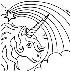 Disegno da colorare: unicorno (Caratteri) #19432 - Pagine da Colorare Stampabili Gratuite