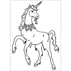 Disegno da colorare: unicorno (Caratteri) #19434 - Pagine da Colorare Stampabili Gratuite