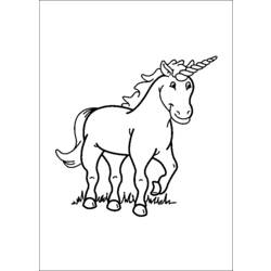 Disegno da colorare: unicorno (Caratteri) #19438 - Pagine da Colorare Stampabili Gratuite