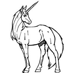 Disegno da colorare: unicorno (Caratteri) #19440 - Pagine da Colorare Stampabili Gratuite