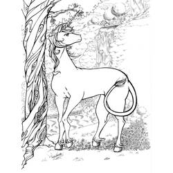 Disegno da colorare: unicorno (Caratteri) #19443 - Pagine da Colorare Stampabili Gratuite