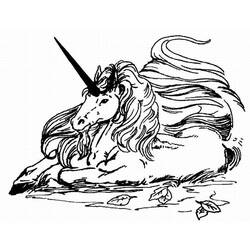 Disegno da colorare: unicorno (Caratteri) #19454 - Pagine da Colorare Stampabili Gratuite