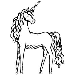 Disegno da colorare: unicorno (Caratteri) #19455 - Pagine da Colorare Stampabili Gratuite