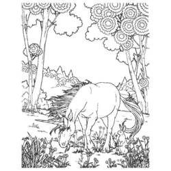 Disegno da colorare: unicorno (Caratteri) #19468 - Pagine da Colorare Stampabili Gratuite
