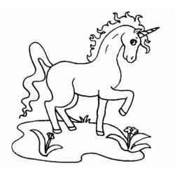 Disegno da colorare: unicorno (Caratteri) #19471 - Pagine da Colorare Stampabili Gratuite