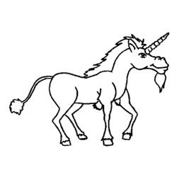 Disegno da colorare: unicorno (Caratteri) #19472 - Pagine da Colorare Stampabili Gratuite