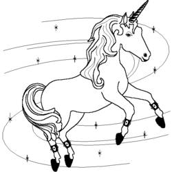 Disegno da colorare: unicorno (Caratteri) #19473 - Pagine da Colorare Stampabili Gratuite