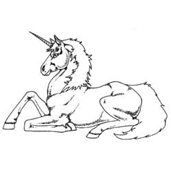 Disegno da colorare: unicorno (Caratteri) #19481 - Pagine da Colorare Stampabili Gratuite