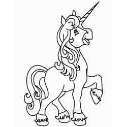 Disegno da colorare: unicorno (Caratteri) #19485 - Pagine da Colorare Stampabili Gratuite