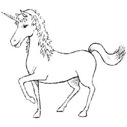 Disegno da colorare: unicorno (Caratteri) #19534 - Pagine da Colorare Stampabili Gratuite