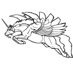 Disegno da colorare: unicorno (Caratteri) #19560 - Pagine da Colorare Stampabili Gratuite