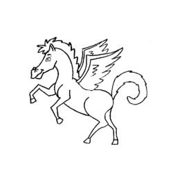 Disegno da colorare: unicorno (Caratteri) #19564 - Pagine da Colorare Stampabili Gratuite