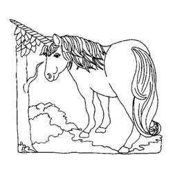 Disegno da colorare: unicorno (Caratteri) #19568 - Pagine da Colorare Stampabili Gratuite