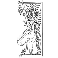 Disegno da colorare: unicorno (Caratteri) #19569 - Pagine da Colorare Stampabili Gratuite