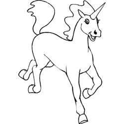 Disegno da colorare: unicorno (Caratteri) #19570 - Pagine da Colorare Stampabili Gratuite