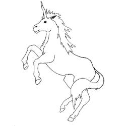Disegno da colorare: unicorno (Caratteri) #19571 - Pagine da Colorare Stampabili Gratuite