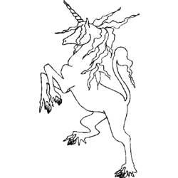 Disegno da colorare: unicorno (Caratteri) #19574 - Pagine da Colorare Stampabili Gratuite