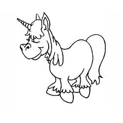 Disegno da colorare: unicorno (Caratteri) #19575 - Pagine da Colorare Stampabili Gratuite