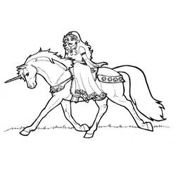 Disegno da colorare: unicorno (Caratteri) #19577 - Pagine da Colorare Stampabili Gratuite