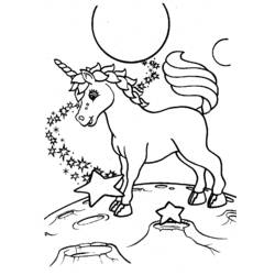 Disegno da colorare: unicorno (Caratteri) #19583 - Pagine da Colorare Stampabili Gratuite