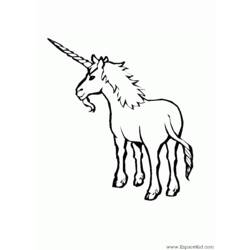 Disegno da colorare: unicorno (Caratteri) #19591 - Pagine da Colorare Stampabili Gratuite