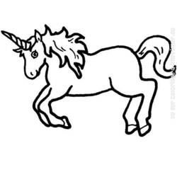 Disegno da colorare: unicorno (Caratteri) #19592 - Pagine da Colorare Stampabili Gratuite