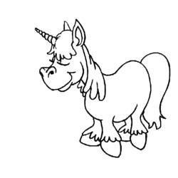 Disegno da colorare: unicorno (Caratteri) #19598 - Pagine da Colorare Stampabili Gratuite