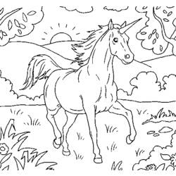 Disegno da colorare: unicorno (Caratteri) #19604 - Pagine da Colorare Stampabili Gratuite