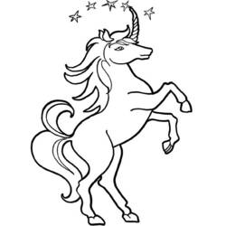 Disegno da colorare: unicorno (Caratteri) #19611 - Pagine da Colorare Stampabili Gratuite