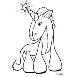 Disegno da colorare: unicorno (Caratteri) #19617 - Pagine da Colorare Stampabili Gratuite