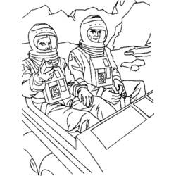 Disegno da colorare: Astronauta (Carriere e Professioni) #87606 - Pagine da Colorare Stampabili Gratuite