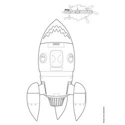 Disegno da colorare: Astronauta (Carriere e Professioni) #87697 - Pagine da Colorare Stampabili Gratuite