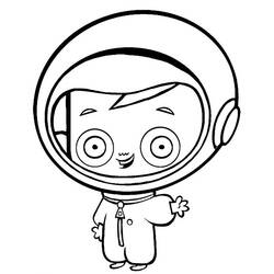 Disegno da colorare: Astronauta (Carriere e Professioni) #87705 - Pagine da Colorare Stampabili Gratuite
