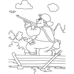 Disegno da colorare: Cacciatore (Carriere e Professioni) #218051 - Pagine da Colorare Stampabili Gratuite