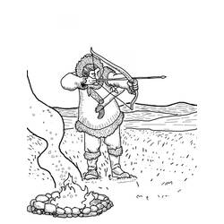 Disegno da colorare: Cacciatore (Carriere e Professioni) #218052 - Pagine da Colorare Stampabili Gratuite