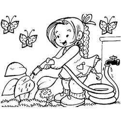 Disegni da colorare: Giardiniere - Pagine da Colorare Stampabili Gratuite